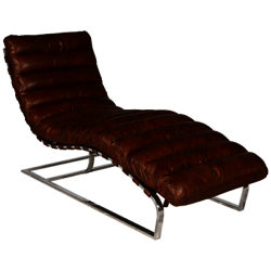 Halo Joel Leather Chair Old Saddle Walnut